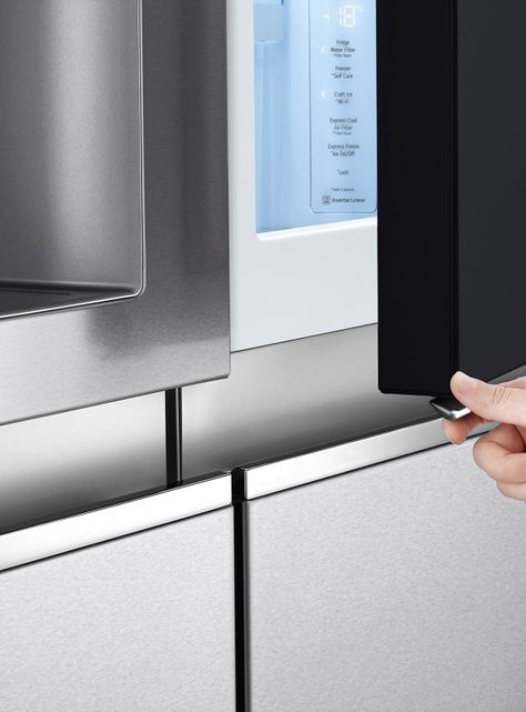 Refrigerador Side by Side No Frost 570 Litros LS66SXSC Instaview-4