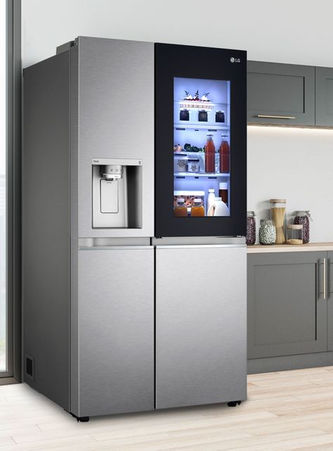 Refrigerador Side by Side No Frost 570 Litros LS66SXSC Instaview-8
