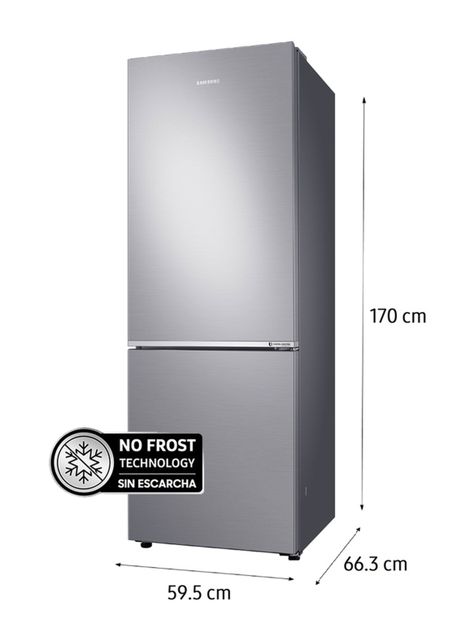 Refrigerador Bottom Freezer No Frost 290 Litros RB30N4020S8/ZS All Around Cooling-1