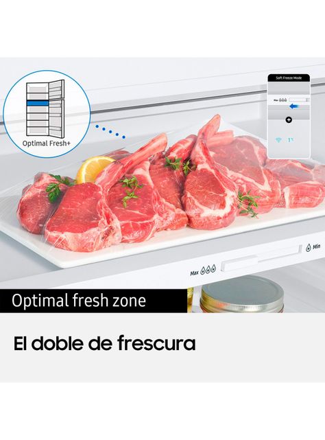Refrigerador Bottom Freezer No Frost 290 Litros RB30N4020S8/ZS All Around Cooling-5