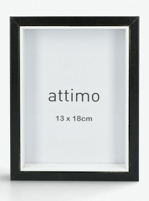 Marco Attimo de Foto Dual 13 x 18 cm Negro-0