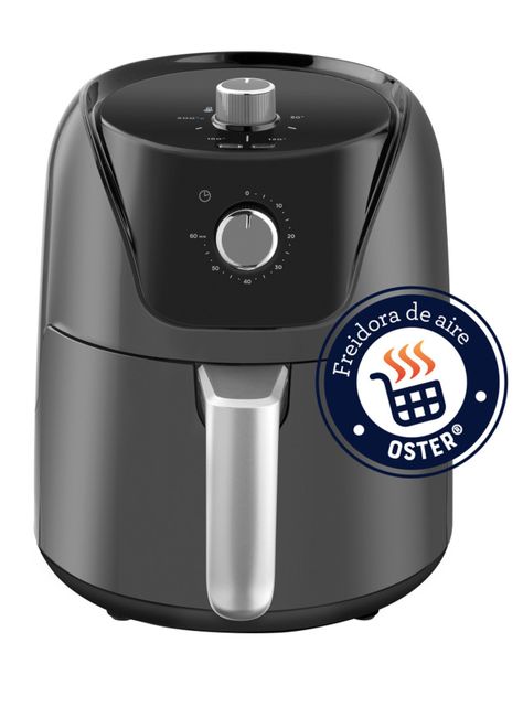 Freidora de Aire Digital 4L DiamondForce CKSTAF40MDF Negro-0