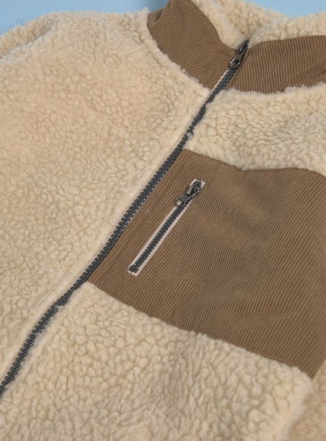 Chaqueta Sherpa Forrada Micropolar Detalle Cotelé-4