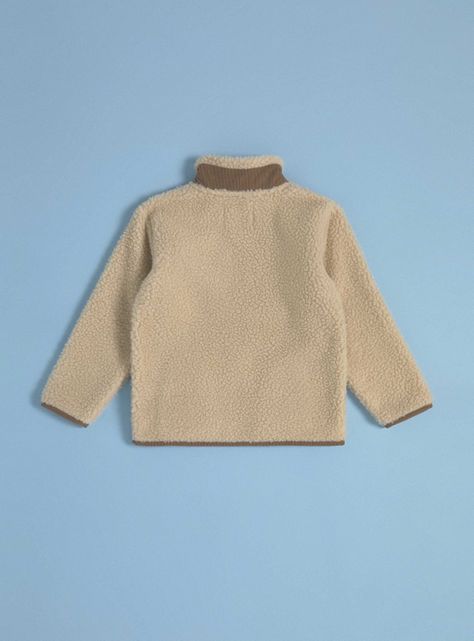 Chaqueta Sherpa Forrada Micropolar Detalle Cotelé-3
