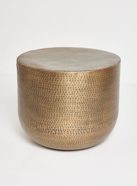 Mesa Lateral Martillo Brass 55 cm-4