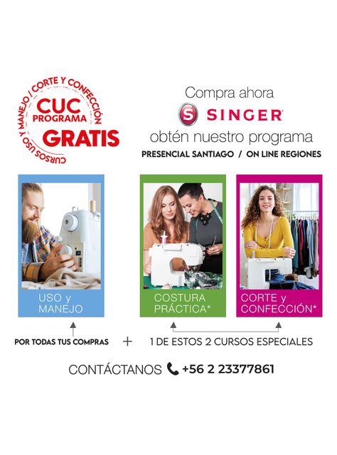 Máquina de Coser Singer M2405-9