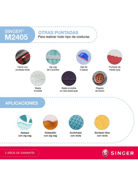 Máquina de Coser Singer M2405-6