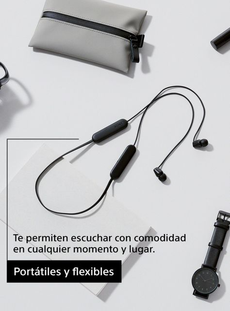 Audífonos Internos Inalámbricos WI-C100 Negro-3