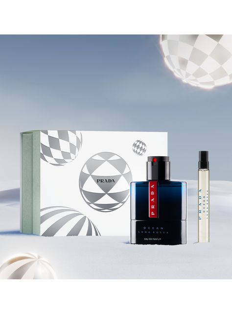 Set Perfume Luna Rossa Ocean EDP Hombre 50 ml + 10 ml Prada-3
