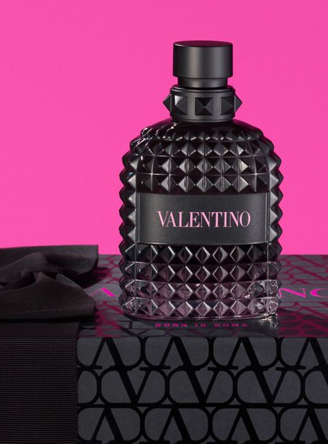Set Perfume Born In Roma Uomo EDT Hombre 100ml + 15ml + Gel de Ducha 75ml Valentino-3