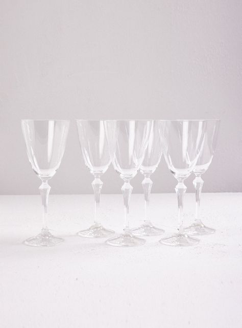 Set 6 Copas Cristal Elizabeth Tinto 350 ml-0