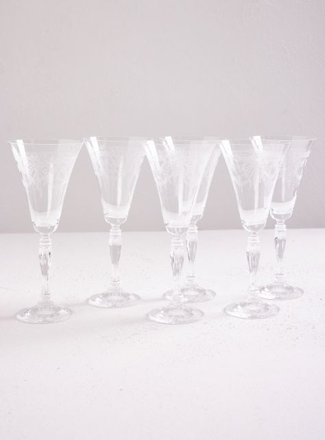 Set 6 Copas Cristal Tallado Victoria Tinto 230 ml-0