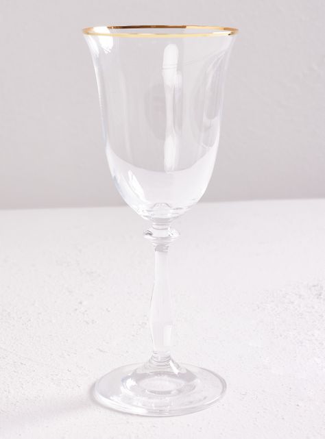 Set 6 Copas Cristal Angela Tinto Oro-1
