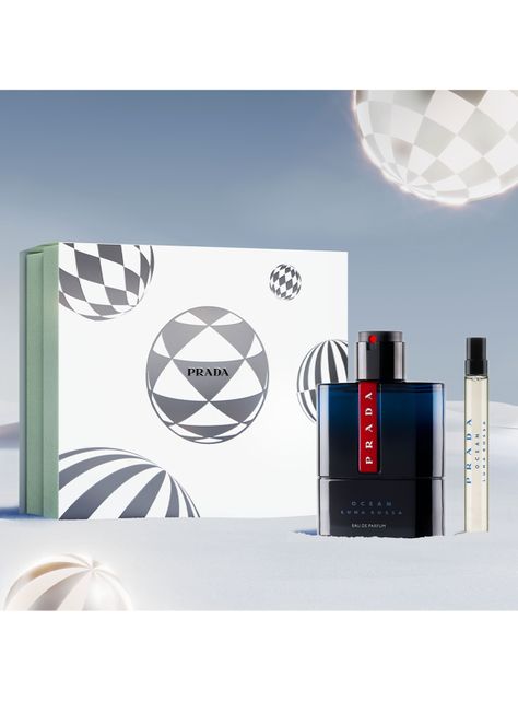 Set Perfume Luna Rossa Ocean EDP Hombre 100ml + 10ml Prada-3