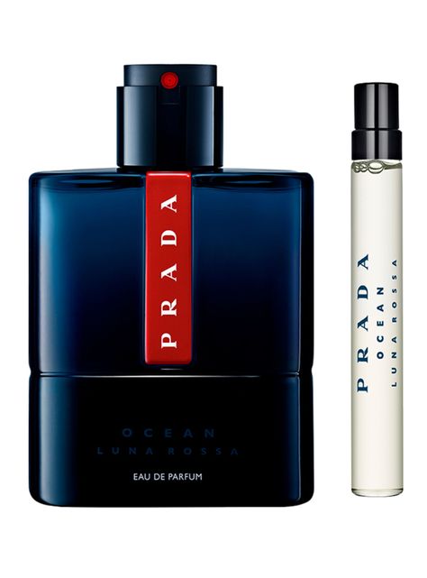 Set Perfume Luna Rossa Ocean EDP Hombre 100ml + 10ml Prada-0