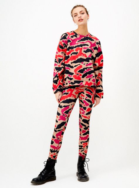 Calza Neutro Print Animal-3