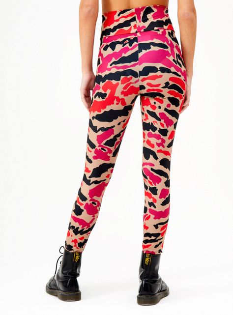 Calza Neutro Print Animal-1