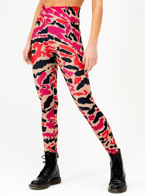 Calza Neutro Print Animal-0