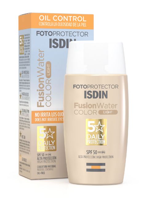 Bloqueador Solar ISDIN Fusion Water Color Light SPF 50-0