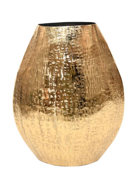 Jarrón Dorado 39 cm-0