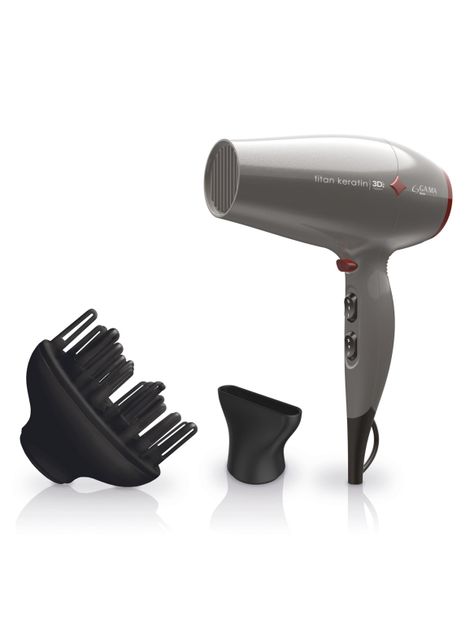 Secador de Pelo Diamond 3D Titan Keratin-0