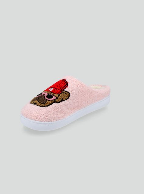 Pantufla Chenille Bordado-2
