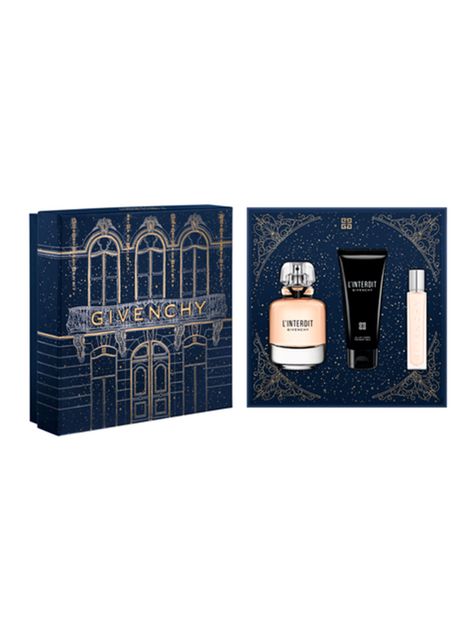 Set Perfume L'Interdit EDP Mujer 80 ml + Crema Humectante Corporal 75 ml + Perfumero de Viaje 12 ml-1