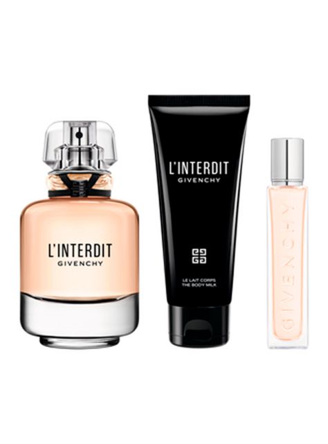 Set Perfume L'Interdit EDP Mujer 80 ml + Crema Humectante Corporal 75 ml + Perfumero de Viaje 12 ml-2
