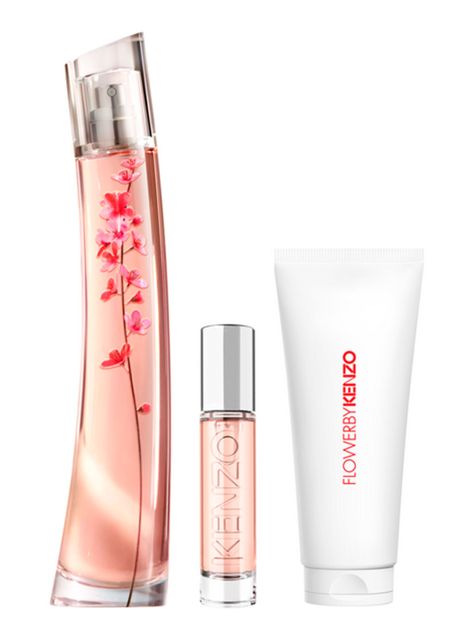 Set Perfume Flower by Kenzo EDP Mujer Ikebana 75 ml + Perfumero de Viaje 10 ml-2