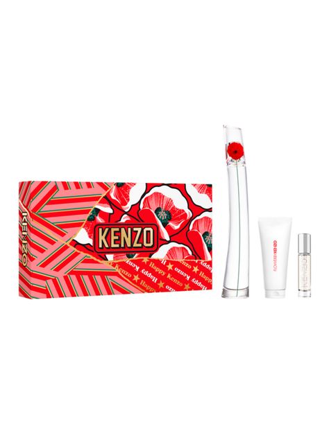 Set Perfume Flower EDP Mujer 100 ml + Perfumero de viaje 10 ml + Bálsamo Corporal Humectante 75 ml-0