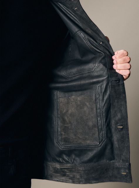 Chaqueta Camisera 100% cuero-3
