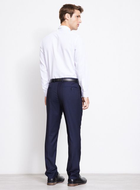 Camisa Slim Fit en Texturas-5