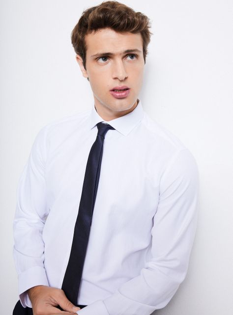 Camisa Slim Fit Textura y Fsias-2