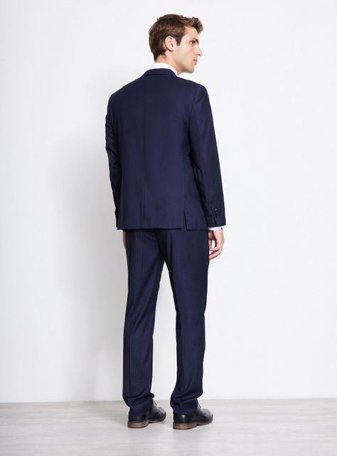 Traje Recto Slim Fit Texturizado-5