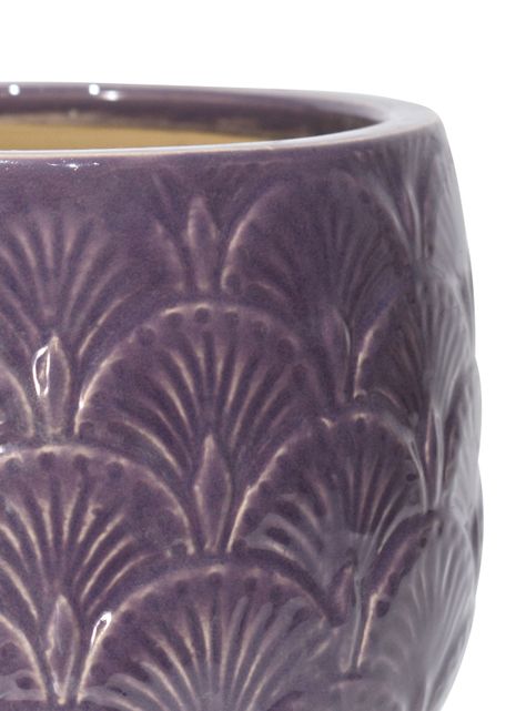 Macetero Morado 22 cm-2