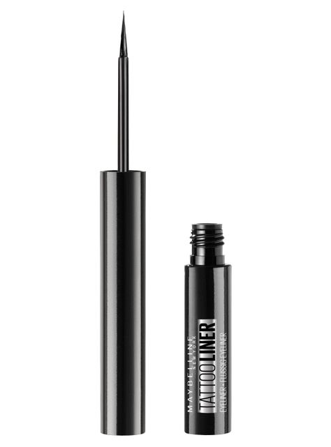 Delineador Maybelline de Ojos Líquido Tattoo Liner Negro-0