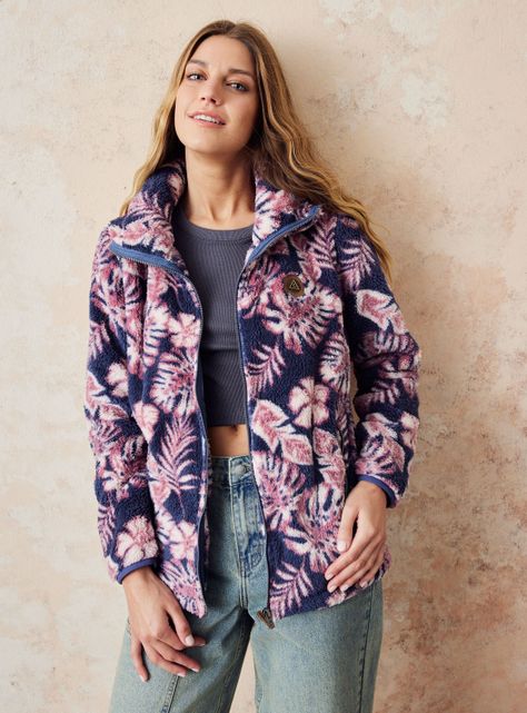 Polar Diseño con Cierre y Cuello Alto-0