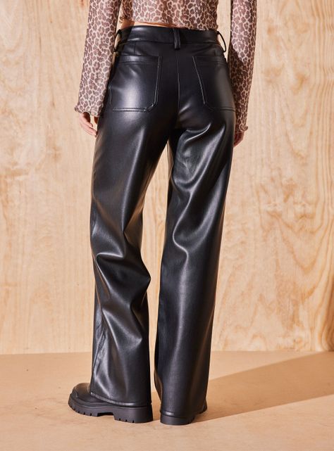 Pantalón Efecto Piel-1