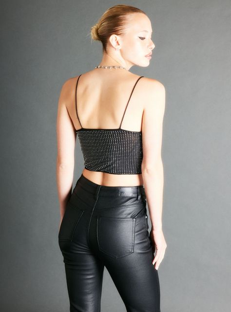 Polera Tiritas Strass-1
