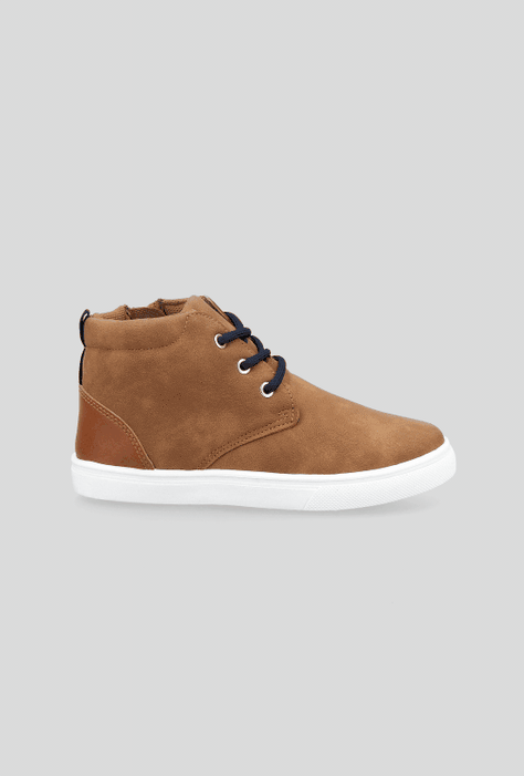 Zapatilla Urbana Caña Alta Cordones Niño-4