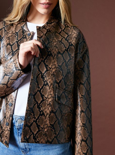 Chaqueta Bomber Pitón Colaboración María Pombo-3
