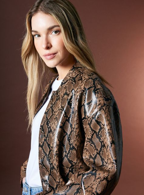 Chaqueta Bomber Pitón Colaboración María Pombo-2