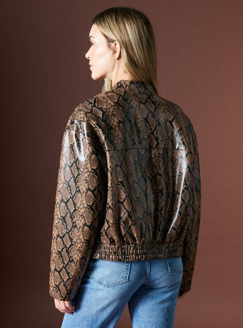 Chaqueta Bomber Pitón Colaboración María Pombo-1