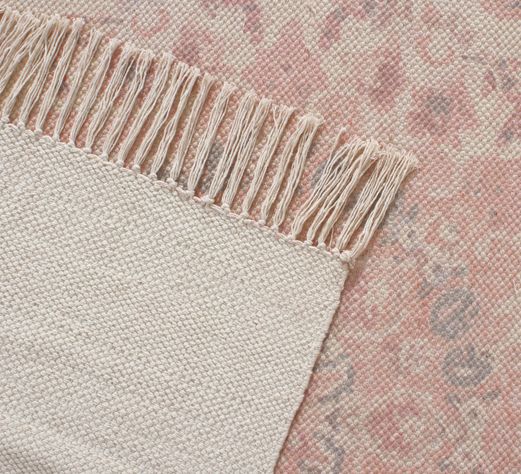 Alfombra Algodón Nouveau Rosa 200x300 cm-2
