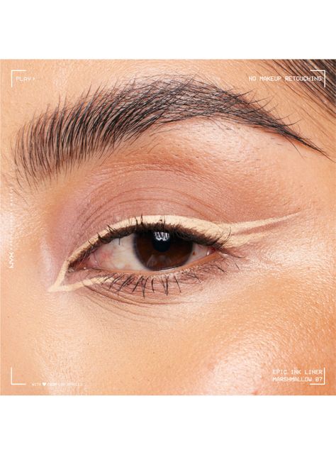 Delineador de Ojos Nyx Epic Ink Liner Marshmallow 1 ml-4