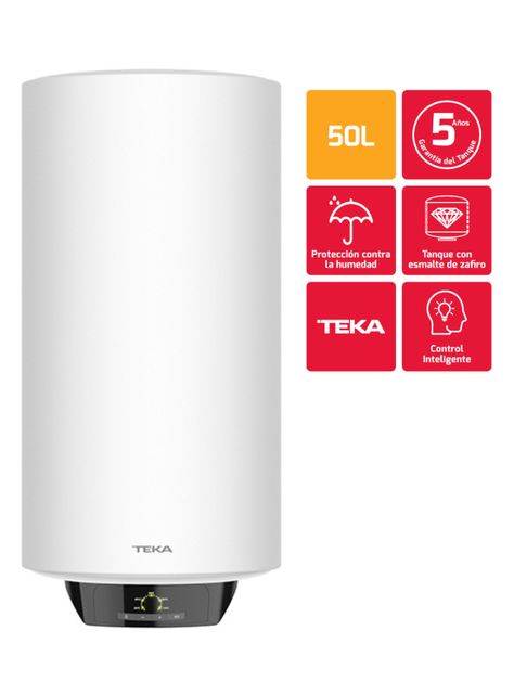 Termo Eléctrico Mural 1500W 50 Litros EWH50-2