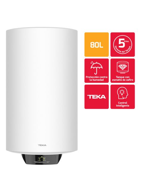 Termo Eléctrico Mural 1500W 80 Litros EWH80-2