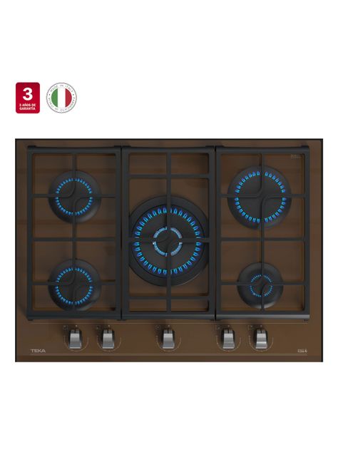 Cocina Cristal Gas GZC 75330 XBB LB Café-2