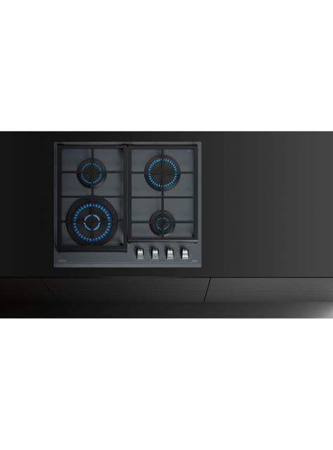 Cocina Cristal Gas GZC 64320 XBB ST Gris-5