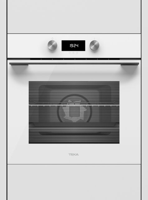 Horno Eléctrico Multifunción HLB 8400 WH Blanco-4